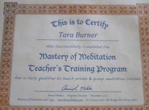 Meditation Certification