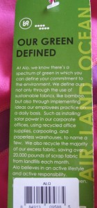 alo green defined