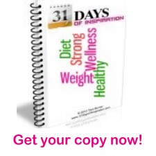 Bible Based ebook 31 days of Inspiration for weight loss & health