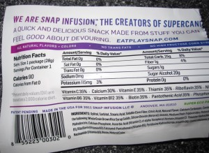 SNAP Infusion Tarts