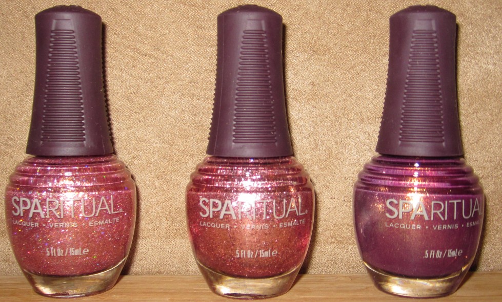SpaRitual Pink Collection of Nail Polish