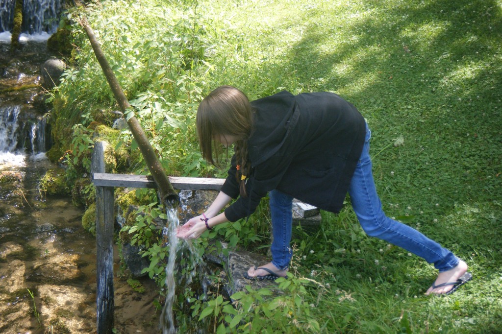 fresh spring water
