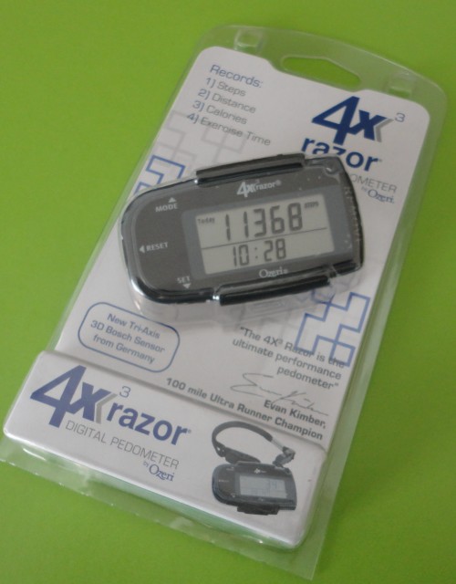 Ozeri 4x3 Razor Digital pedometer Ozeri 4x3 Razor Digital pedometer