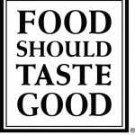 food should taste good logo