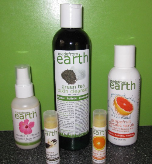 made from earth, organic holistic and chemical free products