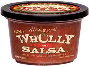 wholly salsa hot