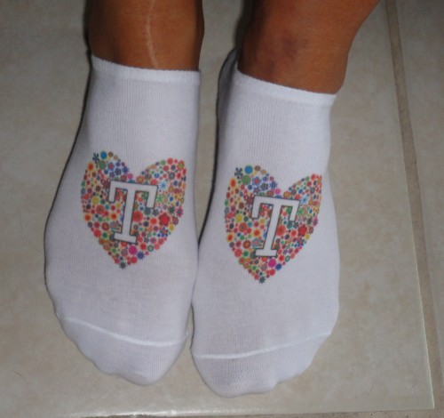 personalized sock prints