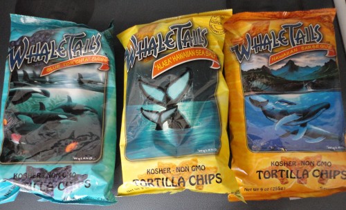 whale tails tortilla chips