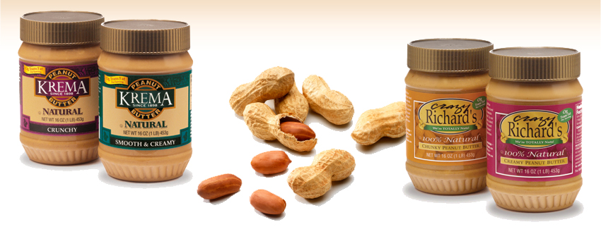 Krema & Crazy Richards Natural Peanut Butter Giveway