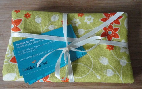 reusable bags from Textiles by Teal