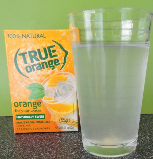 true lemon orange water