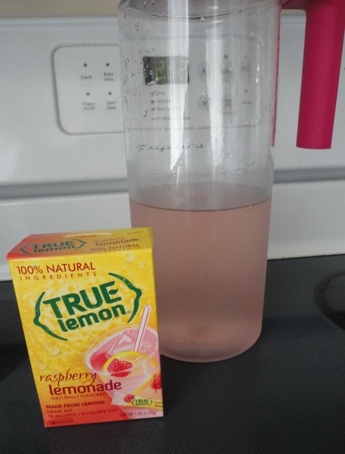 true lemon raspberry lemonade